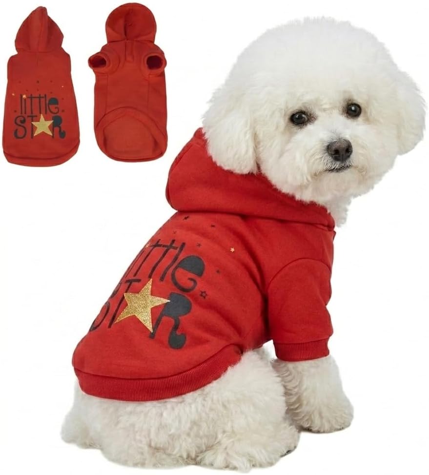 Star Sweatshirt Warm Red