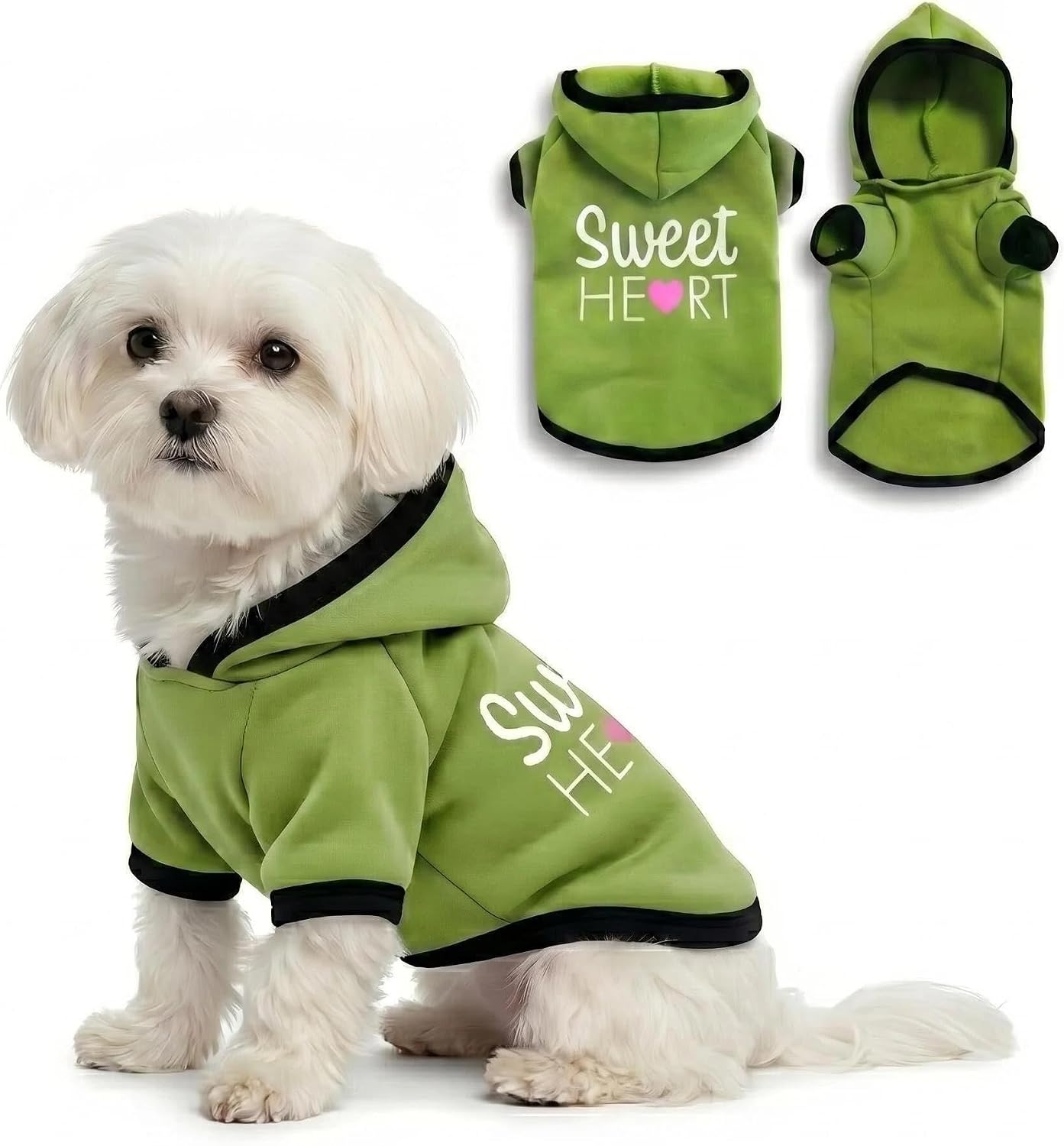 Sweetheart Sweatshirt Avocado Green