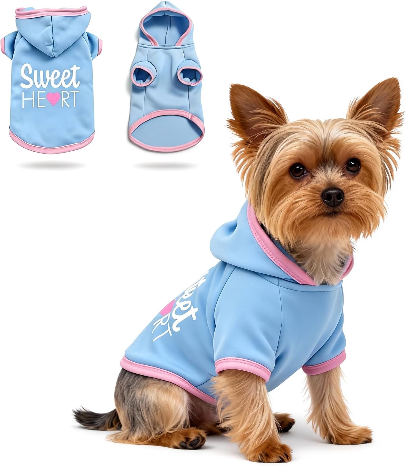 Sweetheart Sweatshirt Powder Blue