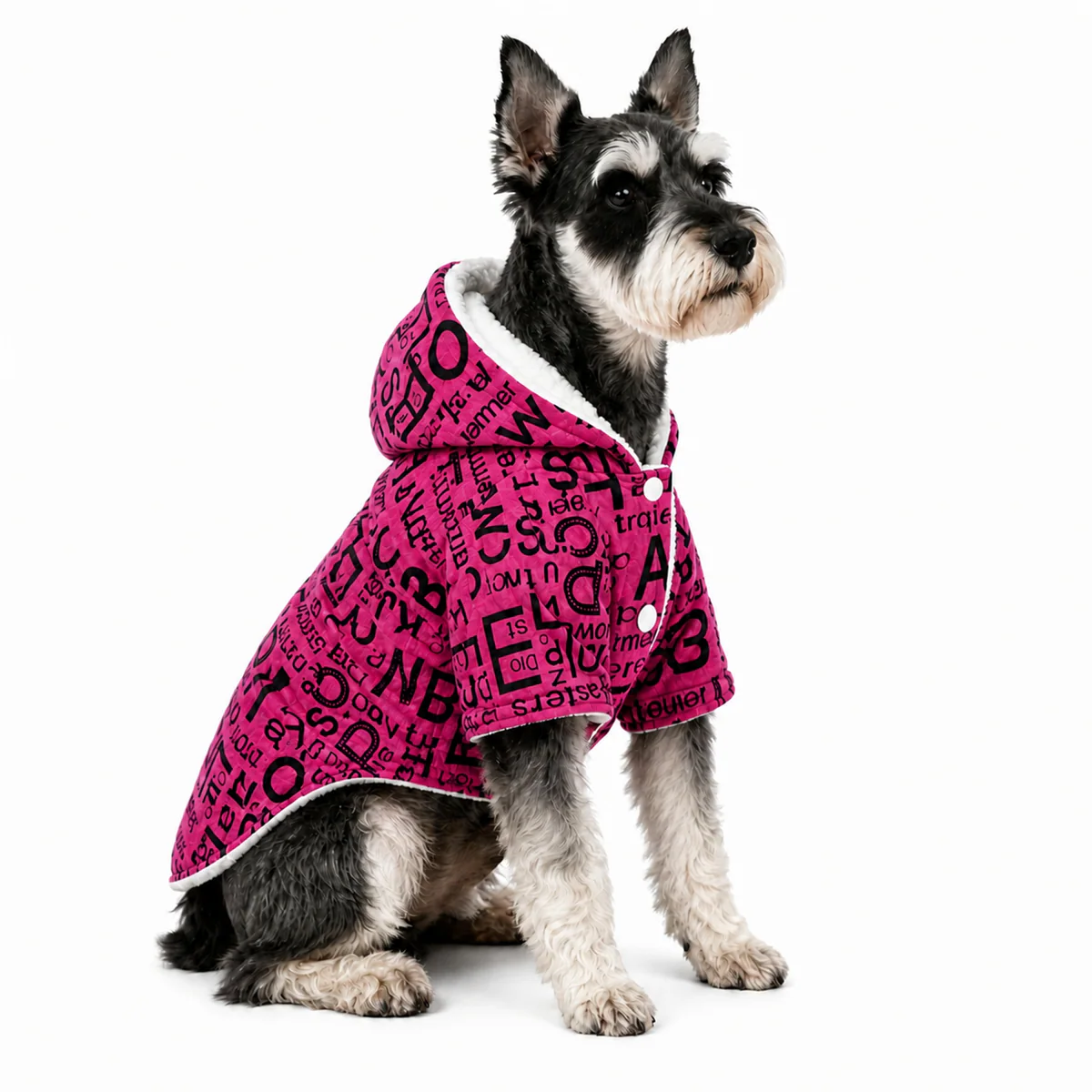 Letter Hoodie Rose Pink